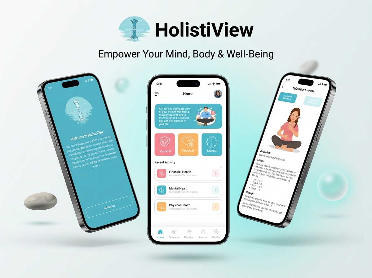 HolistiView - Wellness & Finance